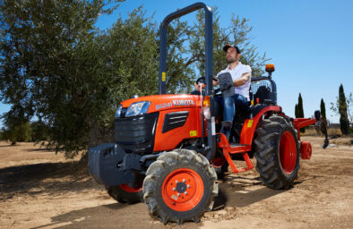 Kubota B1 w sadzie