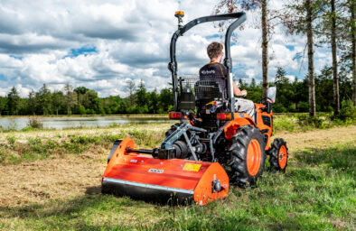 Kubota B1 - prace komunalne