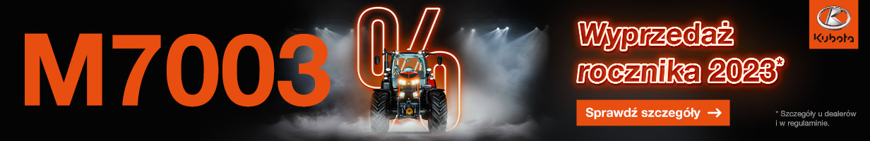 Kubota M7003 Wyprzedaż